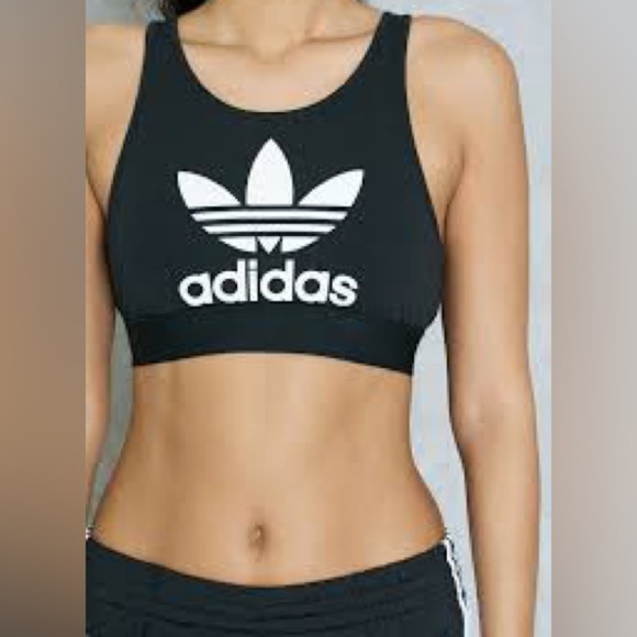 Adidas Originals Women's Trefoil Top/Bra - Picture 5 of 10